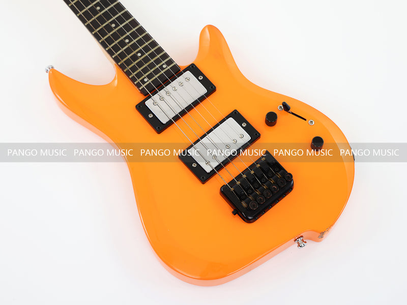 Headless Style Orange Finish Electric Guitar (PXY-550)