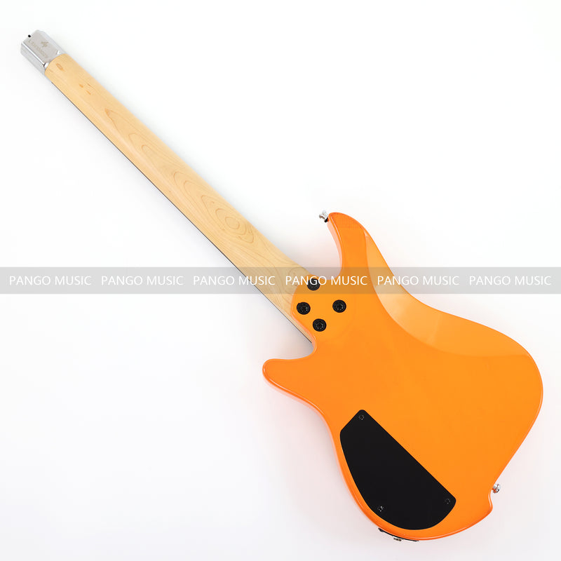 Headless Style Orange Finish Electric Guitar (PXY-550)
