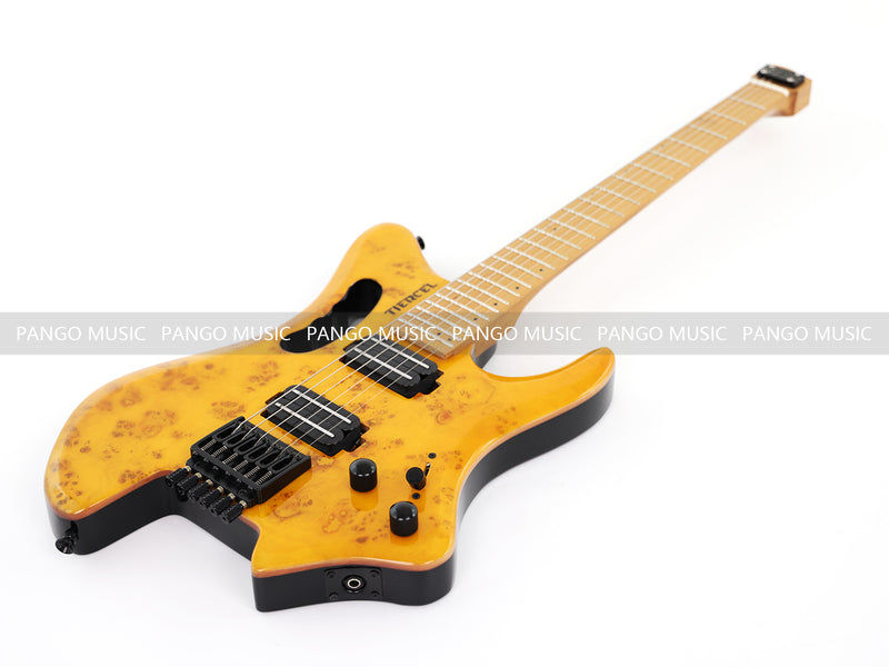 Headless Style Roasted Maple Neck Electric Guitar (PMY-010)