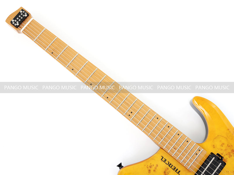 Headless Style Roasted Maple Neck Electric Guitar (PMY-010)