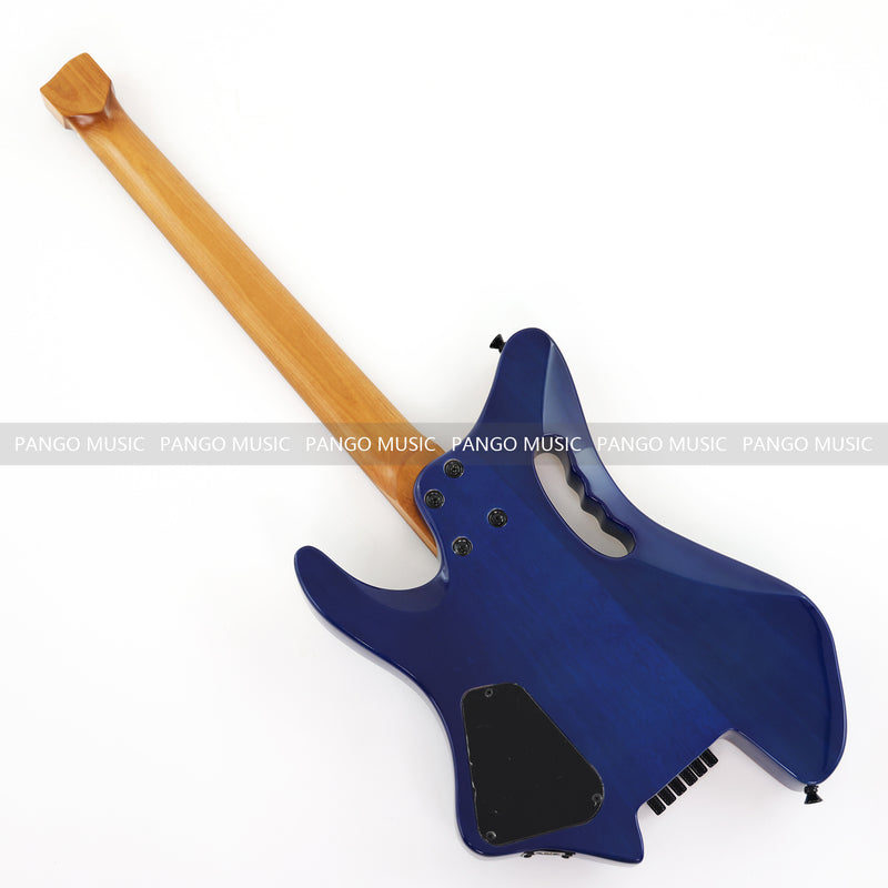 Headless Style Roasted Maple Neck Electric Guitar (PMY-012)