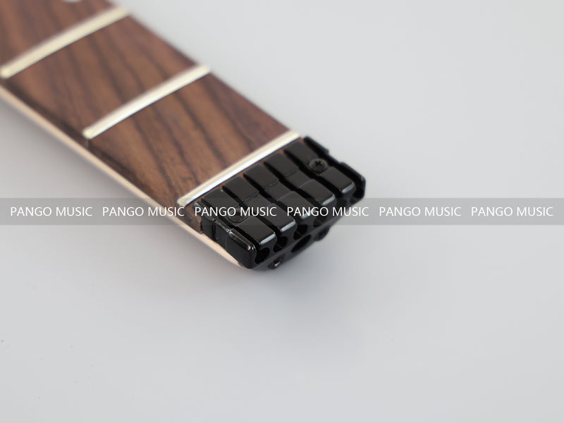 Headless Style Zebrawood Body DIY Electric Guitar Kit (ZQN-001S-X)