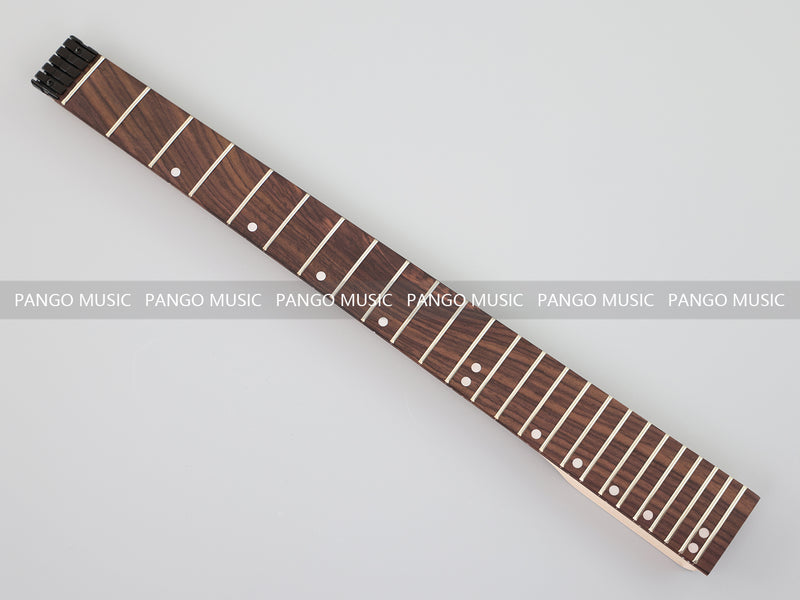 Headless Style Zebrawood Body DIY Electric Guitar Kit (ZQN-001S-X)