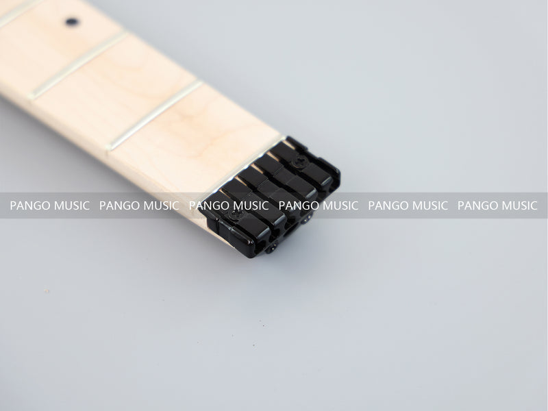 Headless Zebrawood Body DIY Electric Guitar Kit (ZQN-002S-X)