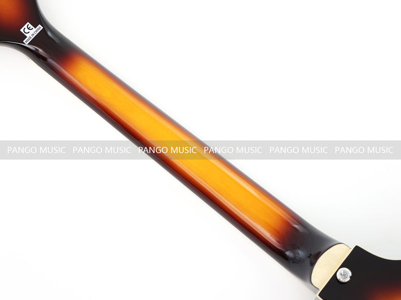 Hofner Style Semi Hollow Body Sunburst Electric Guitar (PHF-117X)