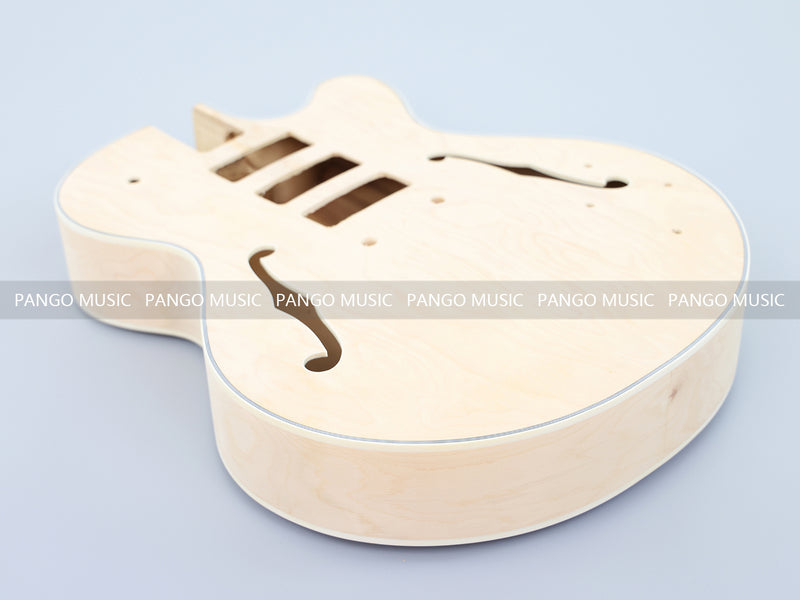 Hollow Body DIY Electric Guitar Kit with 3 Pickups (PL5-925)