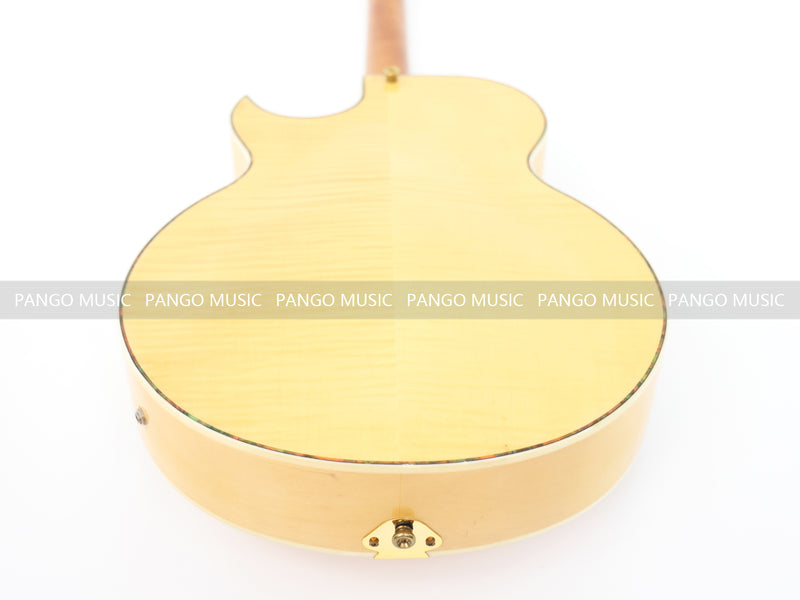 Hollow Body Electric Guitar with Flamed Maple Veneer (ZQN0152)