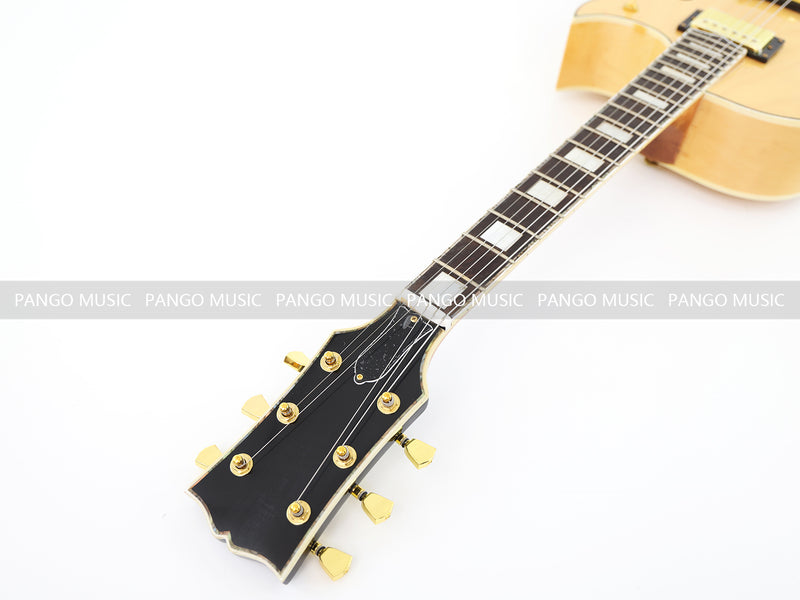 Hollow Body Electric Guitar with Flamed Maple Veneer (ZQN0152)