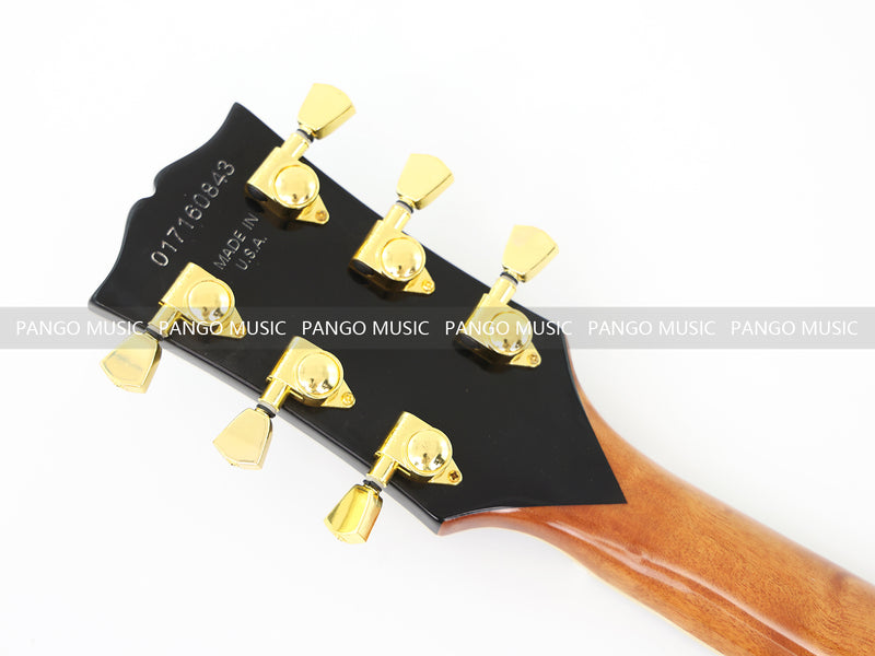 Hollow Body Electric Guitar with Flamed Maple Veneer (ZQN0152)