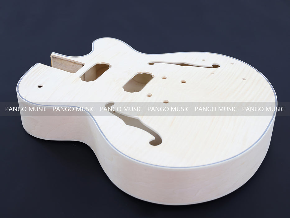 Hollow Body L5 Style DIY Electric Guitar Kit (PL5-074X)