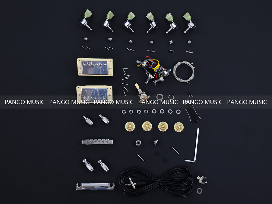 Hollow Body L5 Style DIY Electric Guitar Kit (PL5-074X)