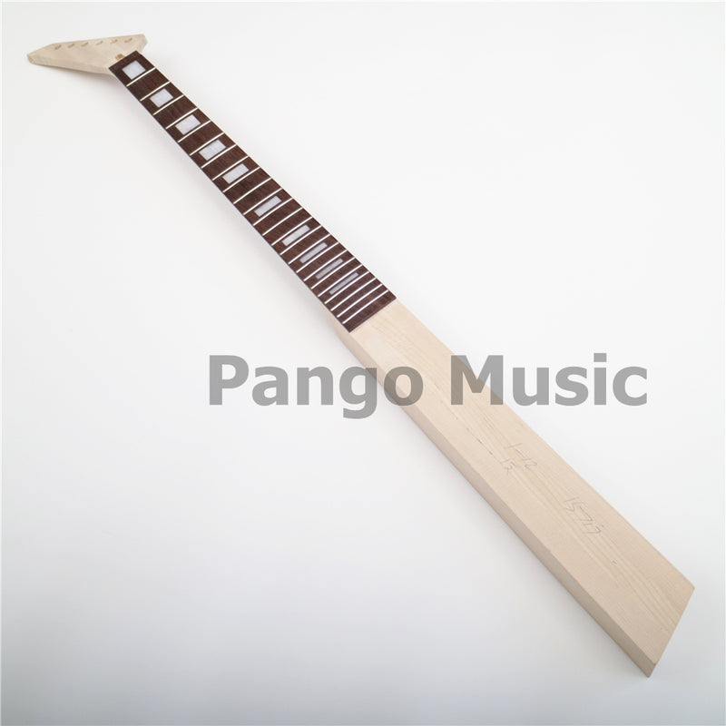 Explorer Style Left Hand Neck Through Electric Guitar Neck (15717)