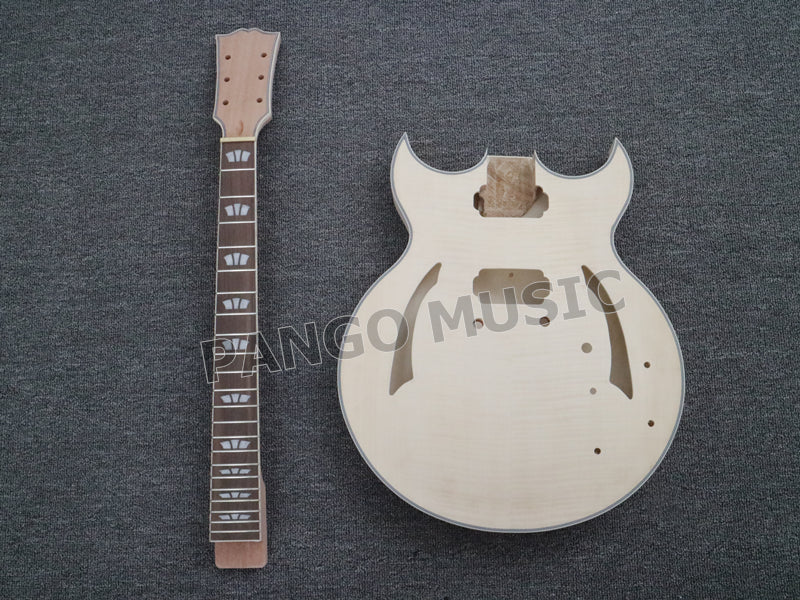 Hollow Body Style DIY Electric Guitar Kit (PHB-740)
