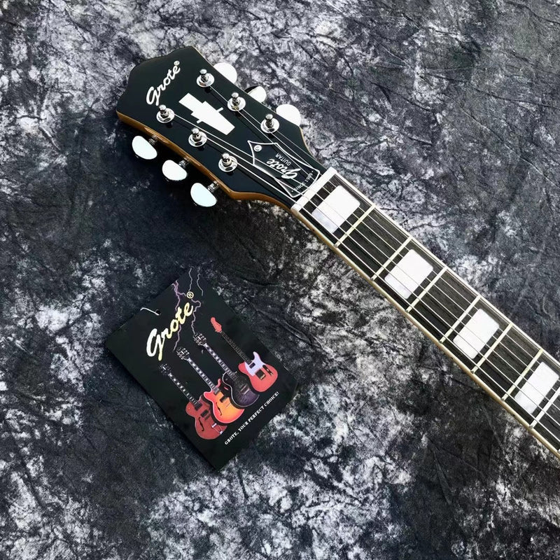 PANGO Music Semi Hollow Body Electric Guitar (YMZ-110)