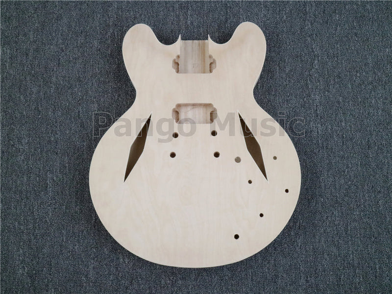 Semi-Hollow Body DIY Electric Guitar Kit (PHB-750)