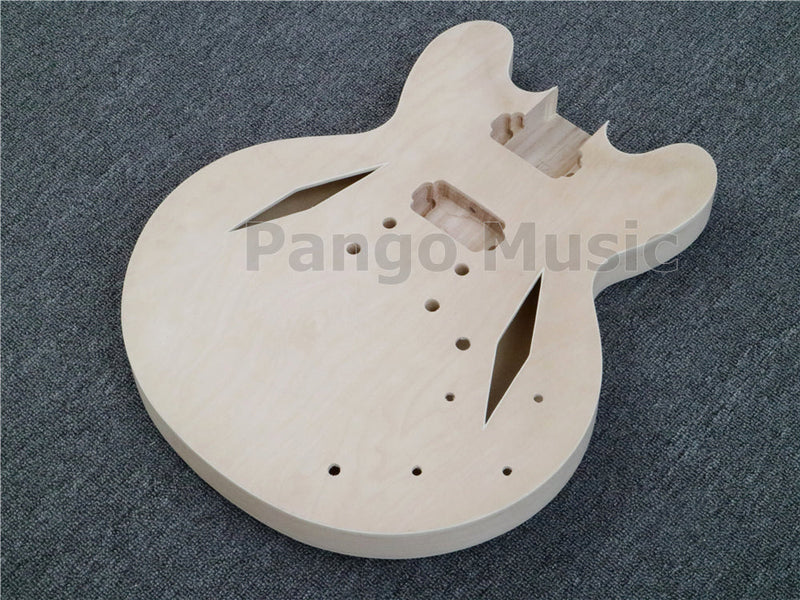 Semi-Hollow Body DIY Electric Guitar Kit (PHB-750)