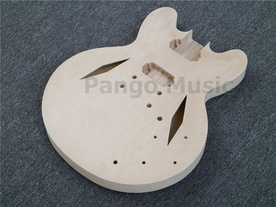 Semi Hollow ES335 DIY Electric Guitar Kit (PHB-750F, Flash Sale, Free Shipping, No Taxes)