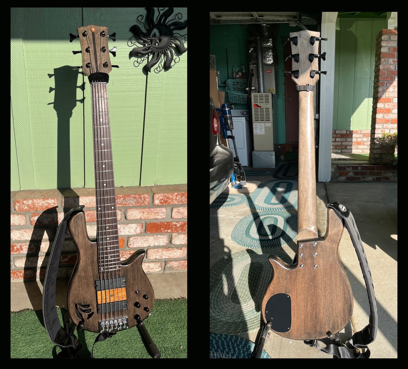 6-String DIY Electric Bass Guitar Kit (PTM-067-02)