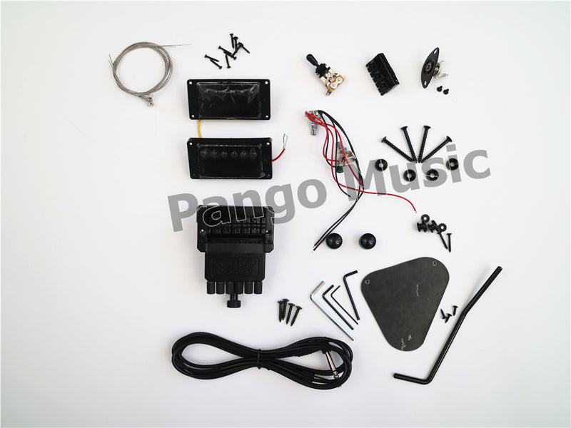 Headless Style Semi Hollow Body DIY Electric Guitar Kit (PTM-152)