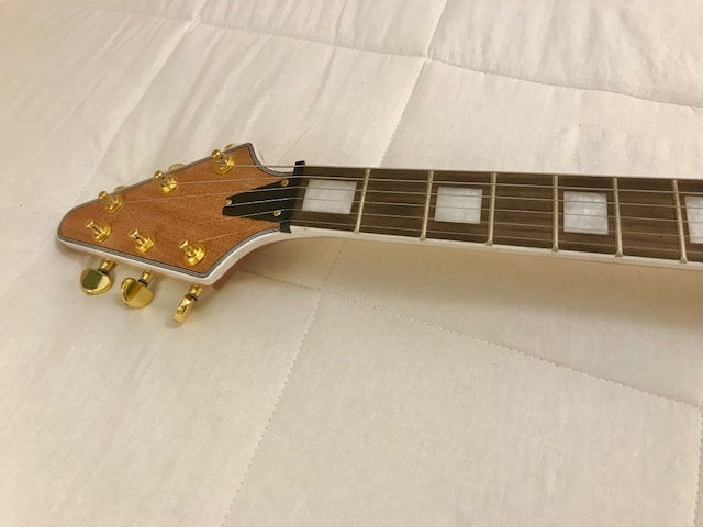 Flying V Style Left Hand DIY Electric Guitar Kit (PFV-632)