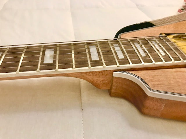 Flying V Style Left Hand DIY Electric Guitar Kit (PFV-632)