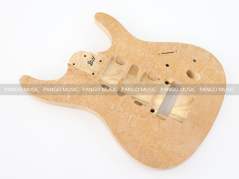 JS Style Ash Body DIY Electric Guitar Kit with Quilted Maple Top (LRF-031, Limited Edition)