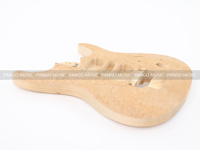 JS Style Ash Body DIY Electric Guitar Kit with Quilted Maple Top (LRF-031, Limited Edition)