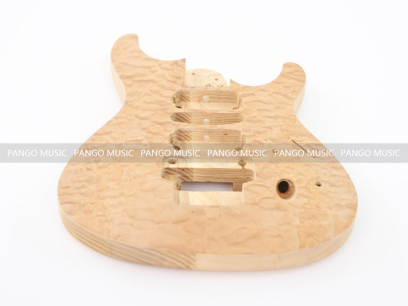 JS Style Ash Body DIY Electric Guitar Kit with Quilted Maple Top (LRF-031, Limited Edition)