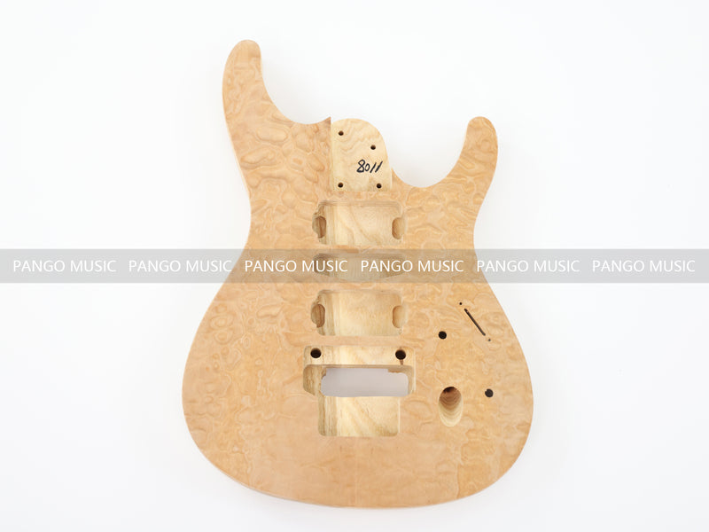 JS Style Ash Body DIY Electric Guitar Kit with Quilted Maple Top (LRF-031, Limited Edition)