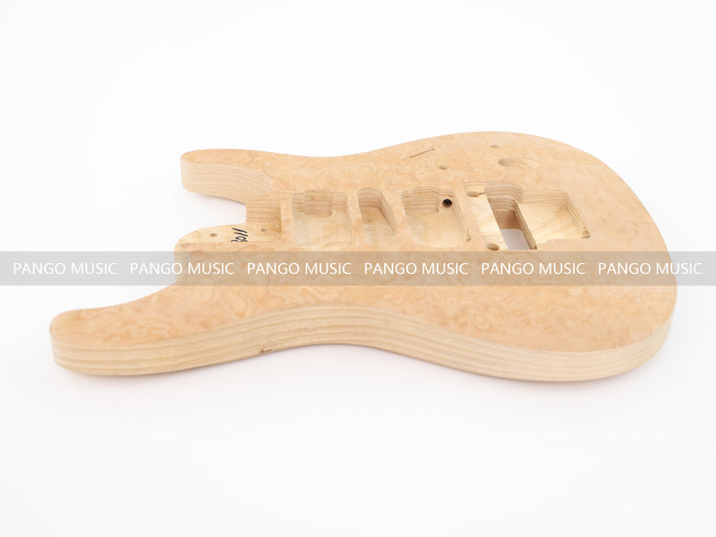 JS Style Ash Body DIY Electric Guitar Kit with Quilted Maple Top (LRF-031, Limited Edition)