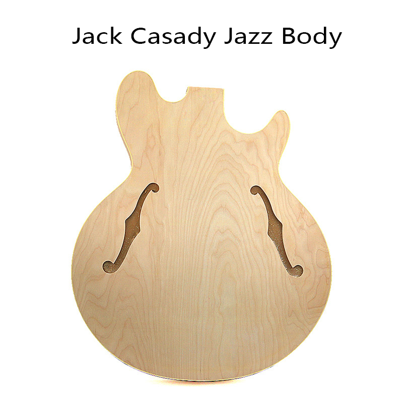 Jack Casady Style Semi-Hollow Jazz Guitar Body (HY-005)
