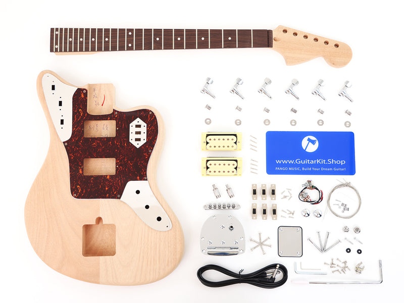 Jaguar Style 24 Frets DIY Electric Guitar Kit (PJG-729X)