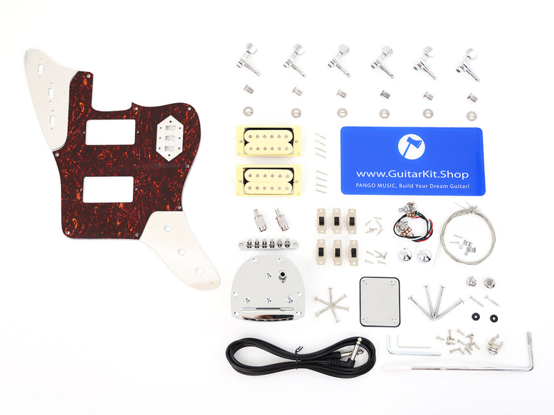Jaguar Style 24 Frets DIY Electric Guitar Kit (PJG-729X)