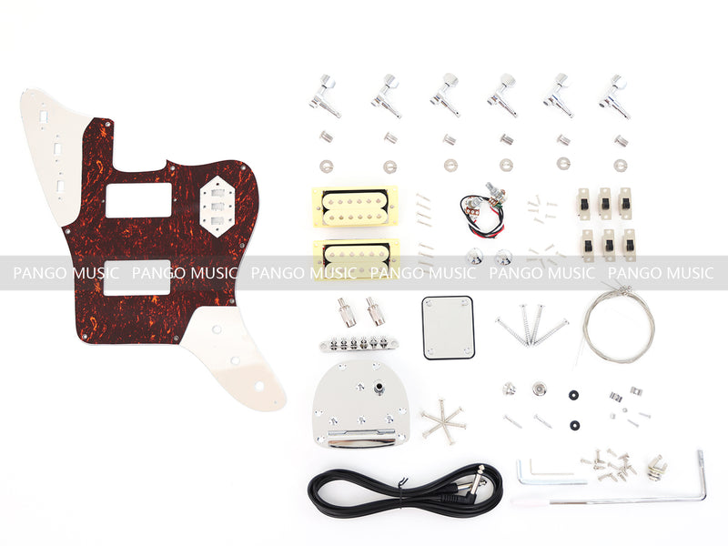 Jaguar Style 24 Frets DIY Electric Guitar Kit (PJG-729X)