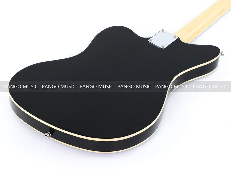 Jaguar Style Black Electric Guitar (GKS-015, No Logo)