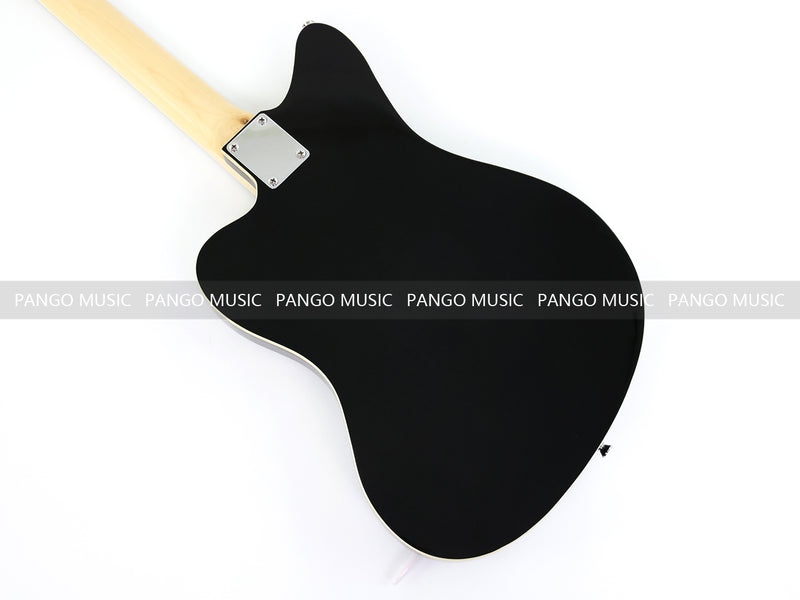 Jaguar Style Black Electric Guitar (GKS-015, No Logo)