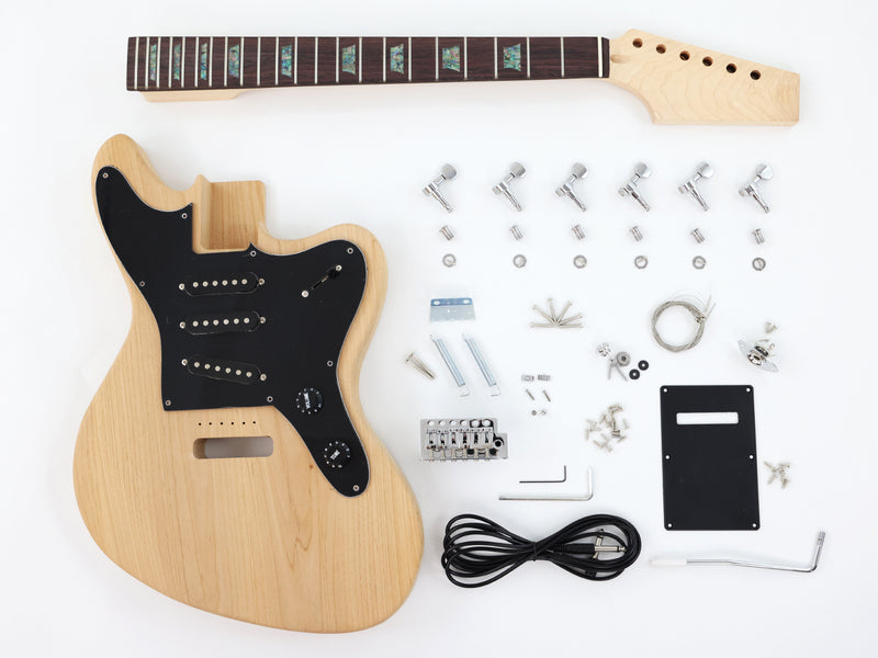 Jaguar Style DIY Electric Guitar Kit (PJG-021, Limited Edition)