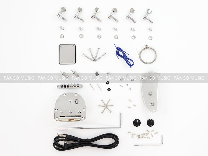 Jaguar Style DIY Electric Guitar Kit (PJG-728F, Fast Shipping, Tariff-free)