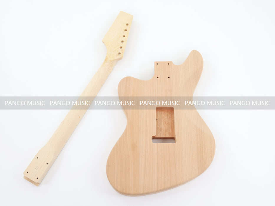 Jazzmaster Style DIY Electric Guitar Kit with Blank Headtock (PJM-720X)