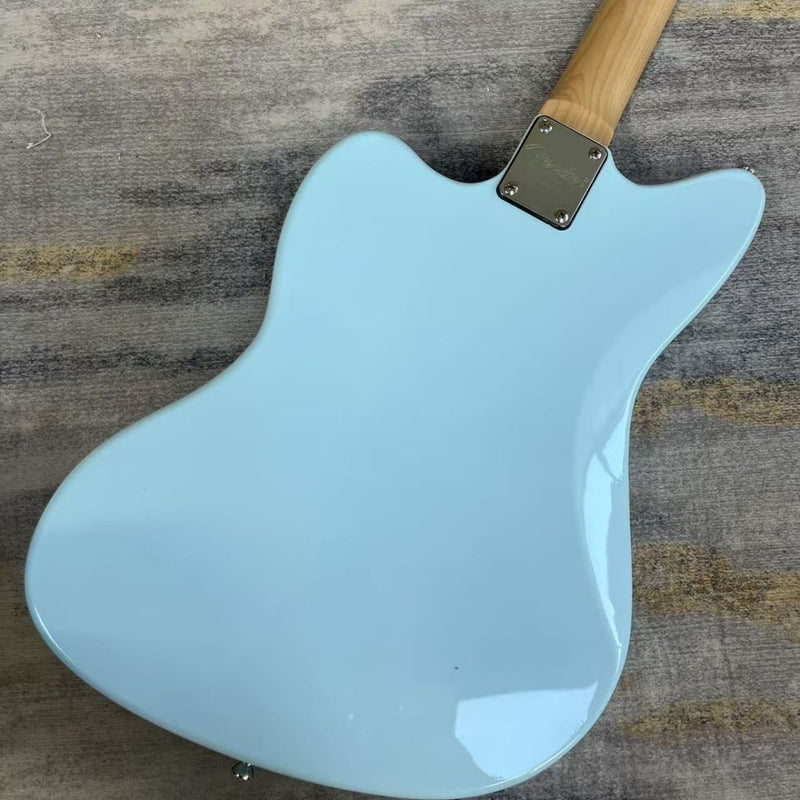 Jazzmaster Style Offset Electric Guitar with Gloss Sonic Blue Finish(LRG-139)