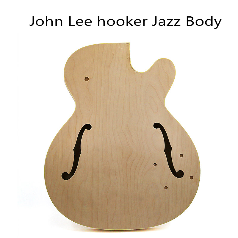 John Lee Hooker Style Semi-Hollow Jazz Guitar Body (HY-008)