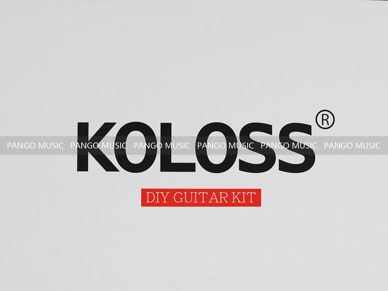 Koloss Brand Aviation Aluminum Alloy Body Electric Guitar Kit (PKL-001)