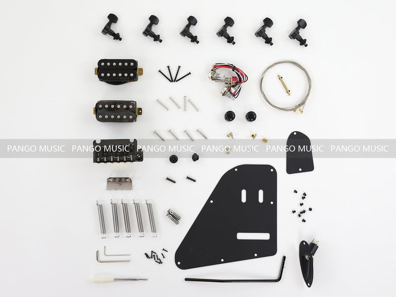 Koloss Brand Aviation Aluminum Alloy Body Electric Guitar Kit (PKL-004)