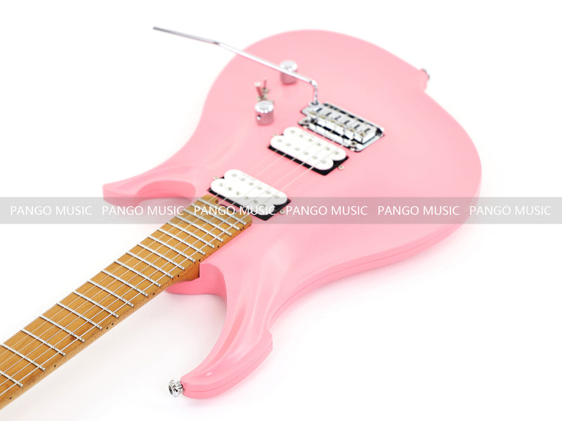 Koloss Brand Aviation Aluminum Alloy Body Electric Guitar with Gloss Pink Finish (GT45P)
