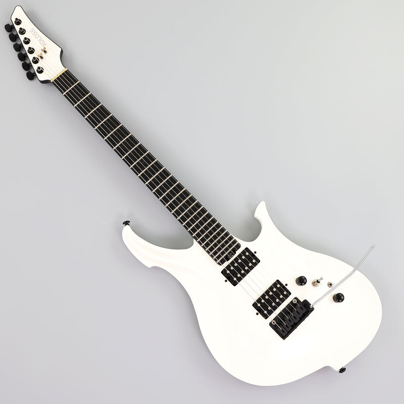 Koloss Brand Aviation Aluminum Alloy Body Electric Guitar with Gloss White Finish (GT-4M)