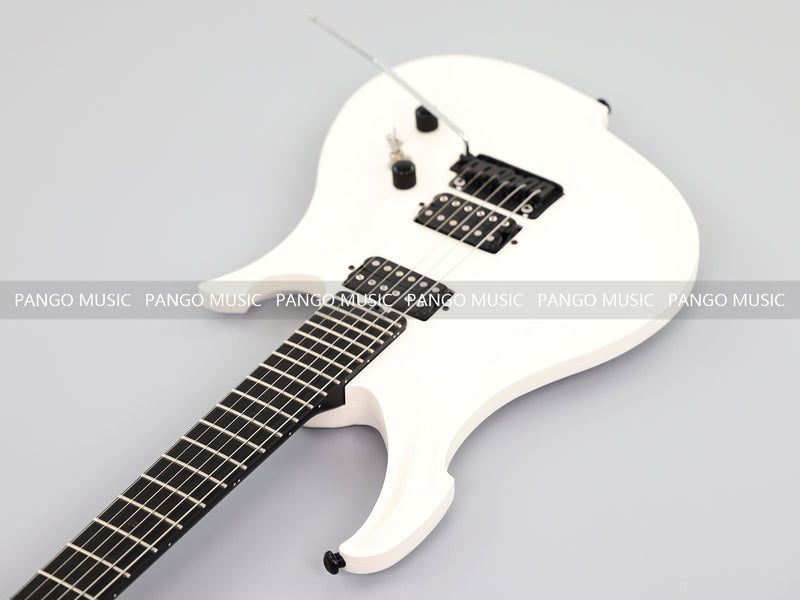 Koloss Brand Aviation Aluminum Alloy Body Electric Guitar with Gloss White Finish (GT-4M)