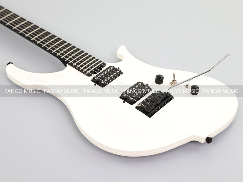 Koloss Brand Aviation Aluminum Alloy Body Electric Guitar with Gloss White Finish (GT-4M)