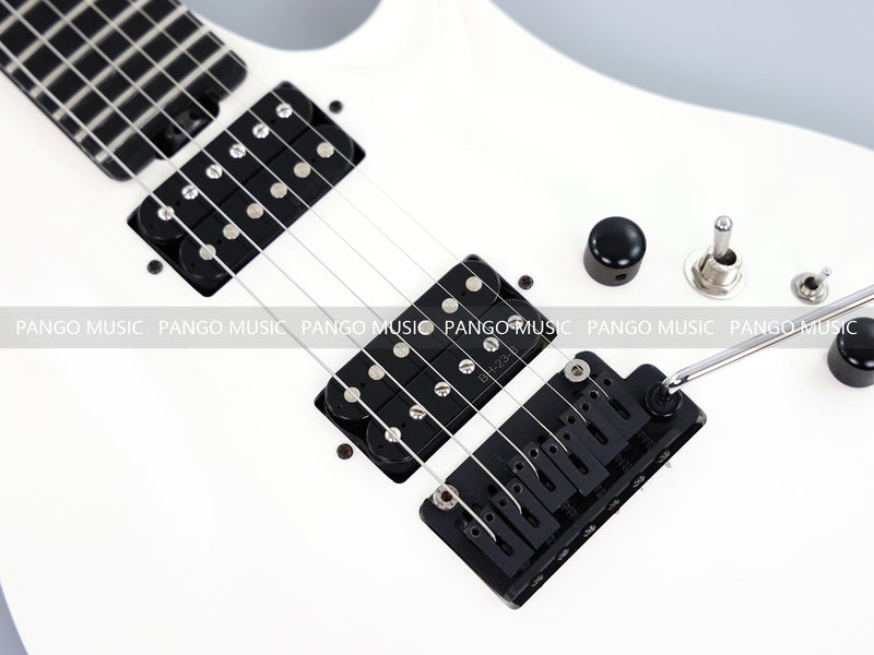 Koloss Brand Aviation Aluminum Alloy Body Electric Guitar with Gloss White Finish (GT-4M)