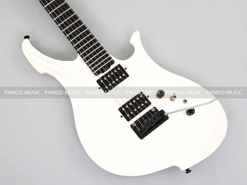 Koloss Brand Aviation Aluminum Alloy Body Electric Guitar with Gloss White Finish (GT-4M)