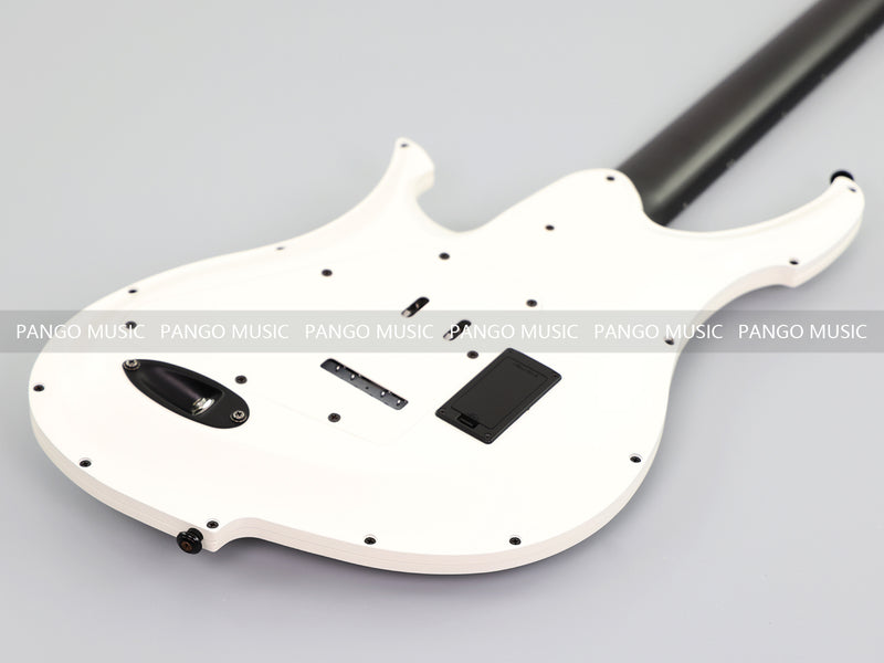 Koloss Brand Aviation Aluminum Alloy Body Electric Guitar with Gloss White Finish (GT-4M)